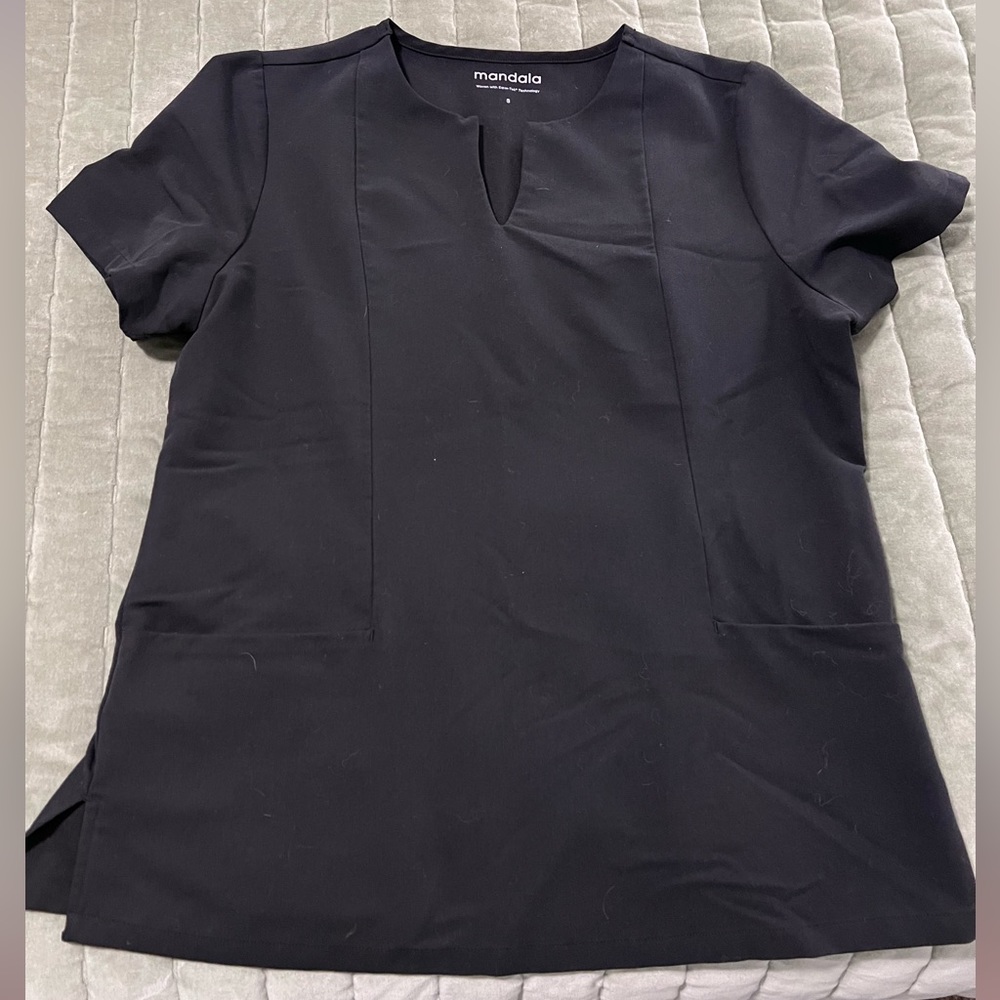 Mandala scrub top